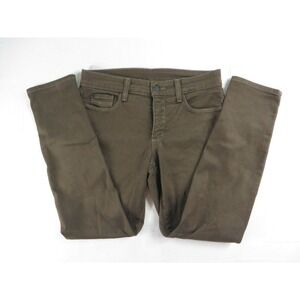 Womens Nd & YJ Brown Jeans Lift Tuck Tech Size 6P Actual 32x29